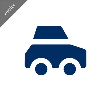 Araba simgesi, illüstrasyon 