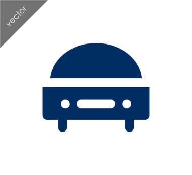 Araba simgesi, illüstrasyon 