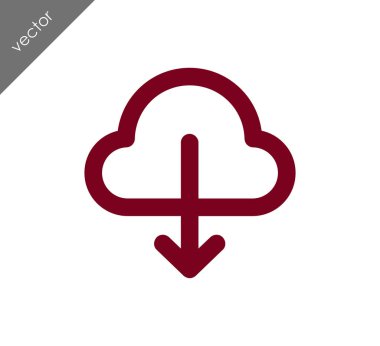 Bulut simgesinden indir