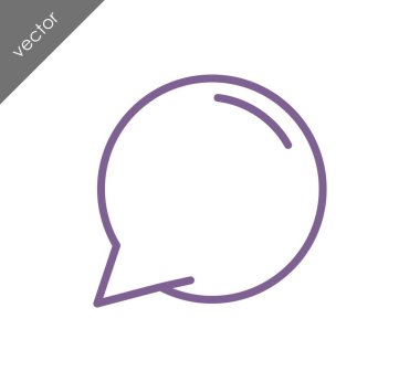 Düşünce balonu simgesinin