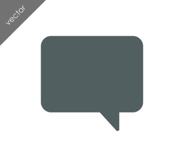 Düşünce balonu simgesinin