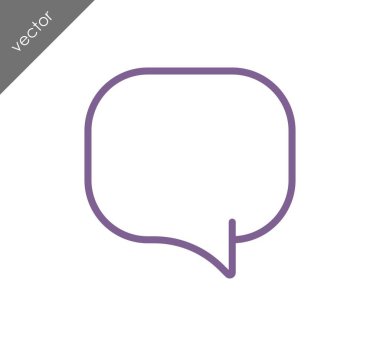 Düşünce balonu simgesinin