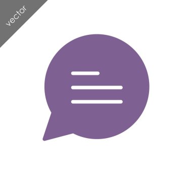 Metin balonu simgesinin