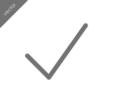 onay işareti simgesi 