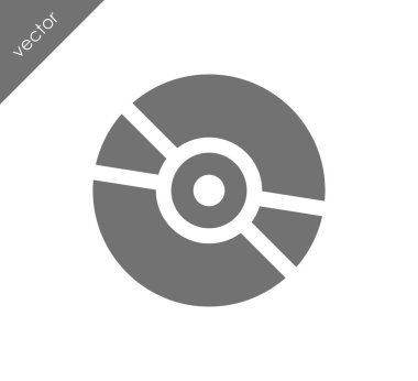 CD disk simgesine