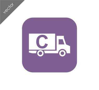 Kargo kamyonu simgesi
