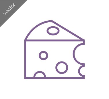 Peynir parçası simgesi