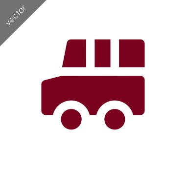 Araba simgesi, illüstrasyon 