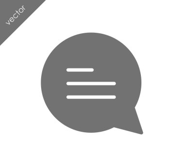 Metin balonu simgesinin