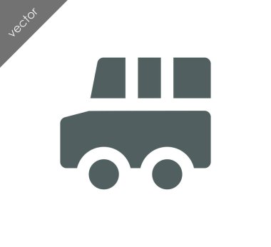 Araba simgesi, illüstrasyon 