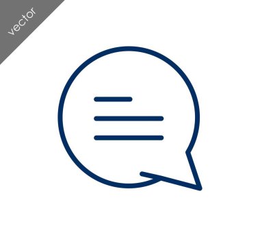 Metin balonu simgesinin