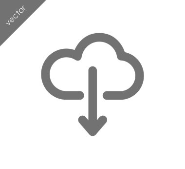 Bulut simgesinden indir