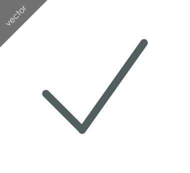 onay işareti simgesi 