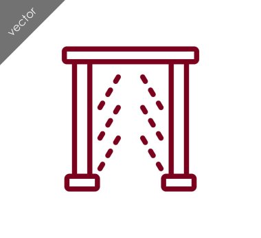 Oto yıkama makinesi simgesini 