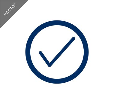 onay işareti simgesi 