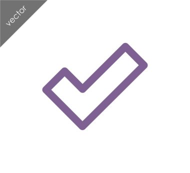 onay işareti simgesi 