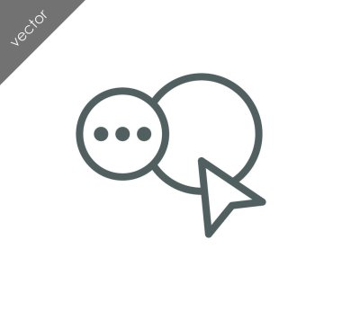 Sohbet simgesi tasarım