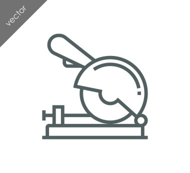 Daire testere simgesi