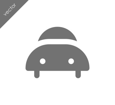 Araba simgesi, illüstrasyon 