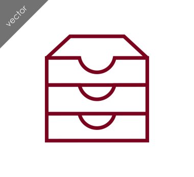 Arşiv kutusu simgesi