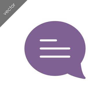 Metin balonu simgesinin