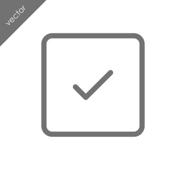 onay işareti simgesi 