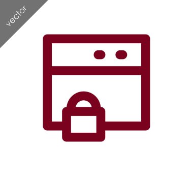 Web sayfası güvenlik simgesi