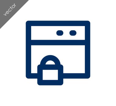 Web sayfası güvenlik simgesi