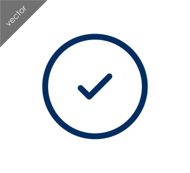 onay işareti simgesi 