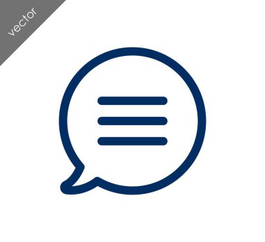 Metin balonu simgesinin