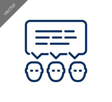 Sohbet simgesi tasarım