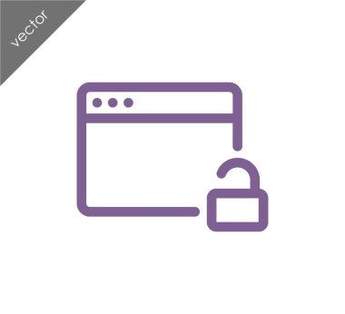 Web sayfası güvenlik simgesi