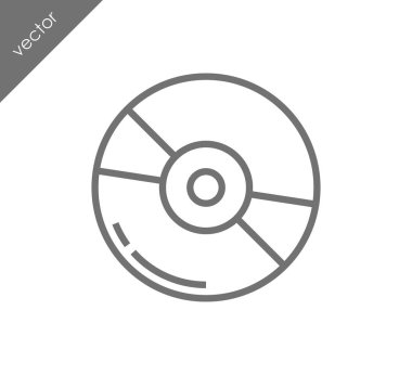 CD disk simgesine