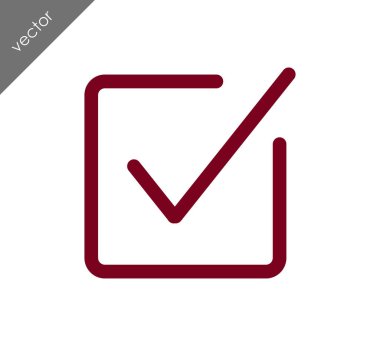 onay işareti simgesi 