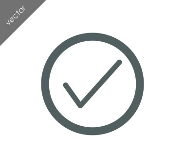 onay işareti simgesi 