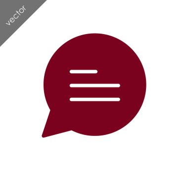 Metin balonu simgesinin