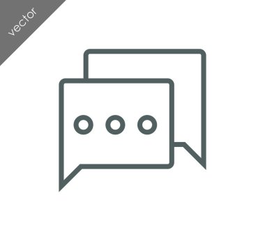 Sohbet simgesi söylenecek daha