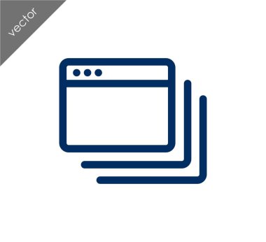 Basit tarayıcı simgesi