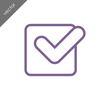 onay işareti simgesi 