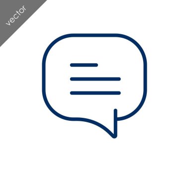 Metin balonu simgesinin