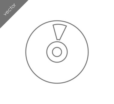 CD disk simgesine