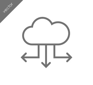 depolama bulut simgesi