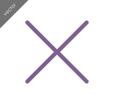 düz simgesini iptal 