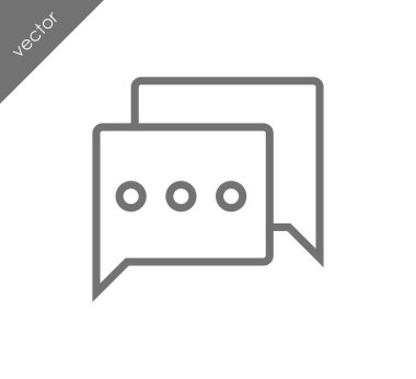 Sohbet simgesi söylenecek daha