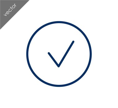 onay işareti simgesi 