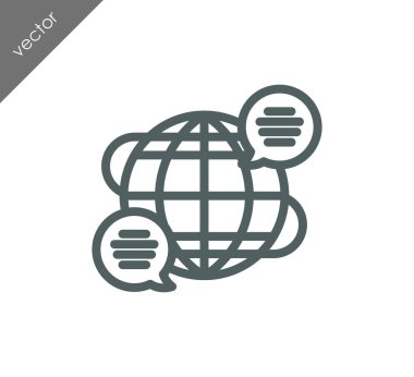 Sohbet simgesi tasarım