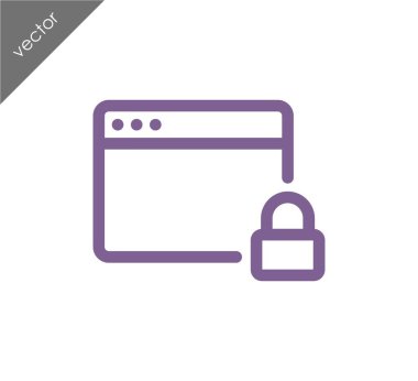 Web sayfası güvenlik simgesi