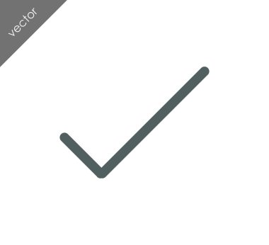 onay işareti simgesi 