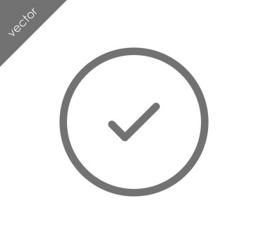 onay işareti simgesi 