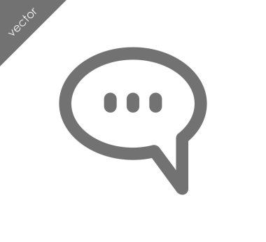 Sohbet simgesi söylenecek daha